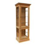 Legacy Solid Wood Display Cabinet | Handcrafted Curio01