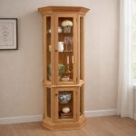 Legacy Solid Wood Curio | Handcrafted Custom Display Cabinet 00-03