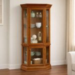 Legacy Solid Wood Curio | Handcrafted Custom Display Cabinet 00-03