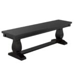Madrid Solid Wood Bench-custom bench-01