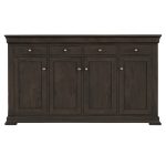 Manhattan Solid Wood Buffet | Handcrafted Modern Sideboard 00-023