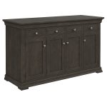 Manhattan Solid Wood Buffet | Handcrafted Modern Sideboard 00-04