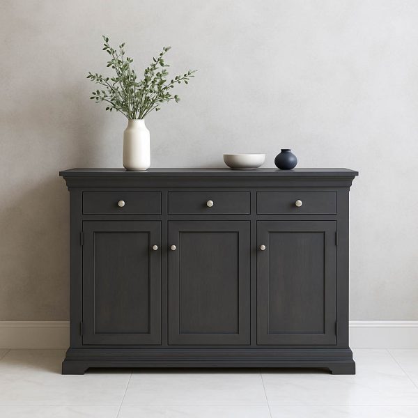 Manhattan Solid Wood Buffet | Handcrafted Modern Sideboard 01-00