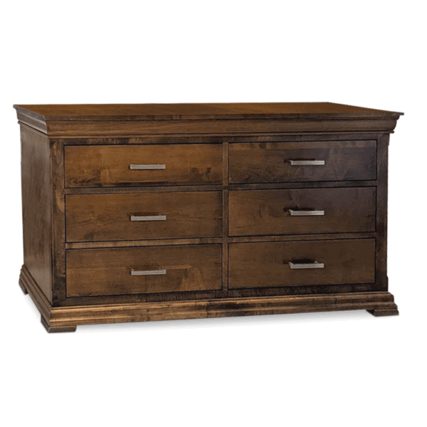 Manhattan Solid Wood Dresser | Custom Classic Dresser 00-01