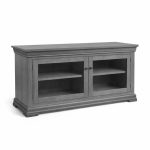 Manhattan Solid Wood TV Table | Classic Hardwood Media Console 00-00