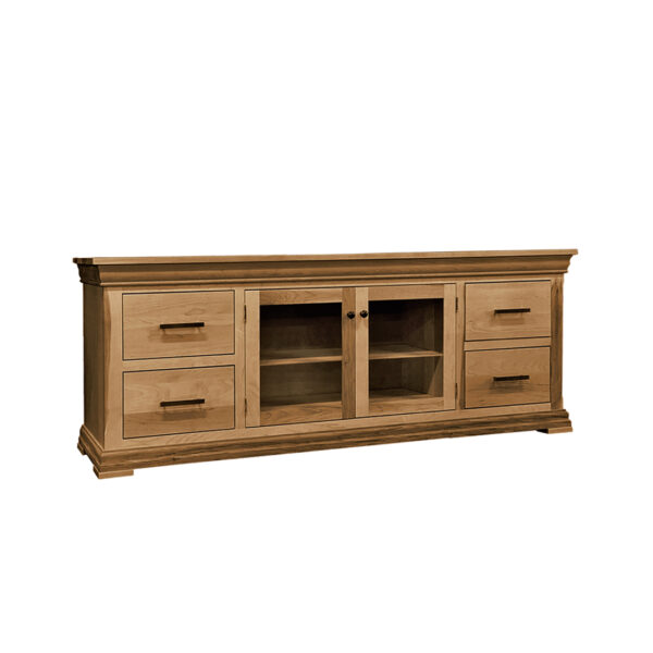 Manhattan TV Table | Solid Wood Entertainment Unit 00-01
