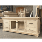 solid wood Manhattan TV table-entertainment unit-02