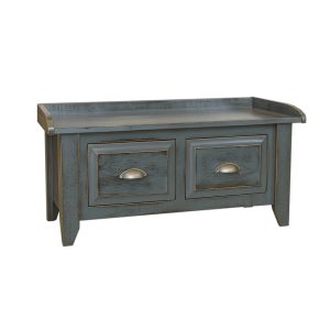 Manual Solid Wood Bench | Custom Storage Bench 00-01