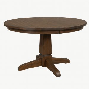 Marco Solid Wood Round Dining Table | Custom Handmade Extendable Table 0-0