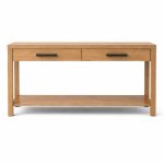 Marco Solid Wood Modern Entry Table – Custom Hall Table 00-01