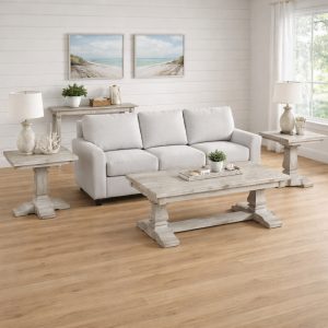 Mediterranean Solid Wood Living Table – Custom Made Furniture 00-00