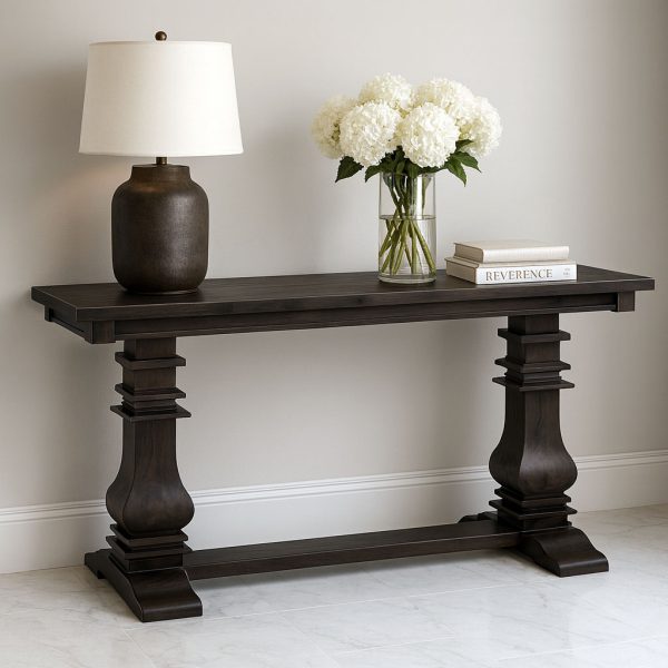 Mediterranean Solid Wood Server | Custom Classic Sideboard 00-03