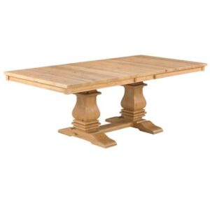 Mediterranean solid wood dining table-001