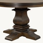 Mediterranean Solid Wood Dining Table | Custom Round Table 01-01