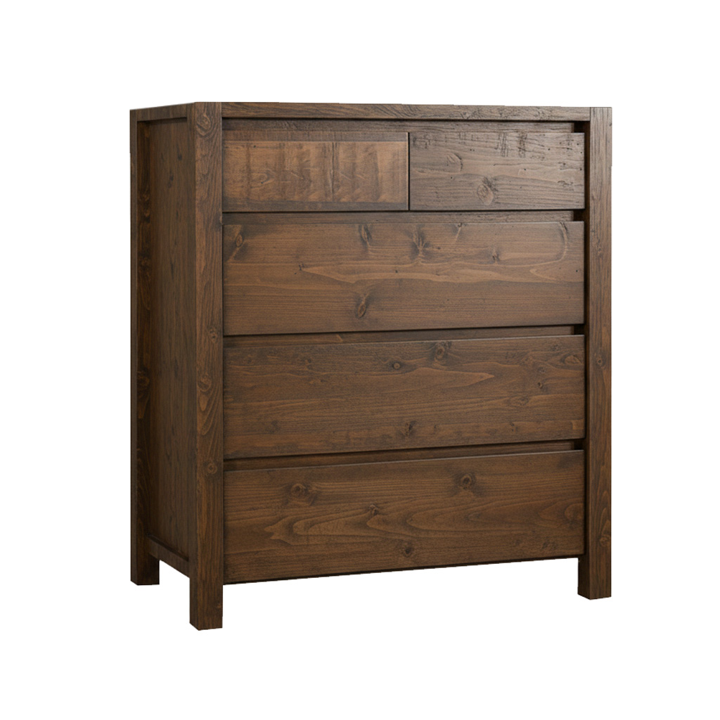 Meta Solid Wood Chest | Handcrafted Custom Hiboy 0-01