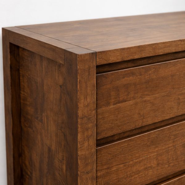 Meta Solid Wood Dresser | Handcrafted Custom Bedroom Storage 0-03