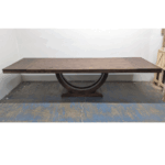 Metro Solid Wood Dining Table | Custom Modern Dining Table 01-05