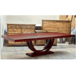 Metro Solid Wood Dining Table Toronto | Handcrafted Modern Table 02-02