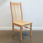 Mini Contour Solid Wood Dining Chair 01-02