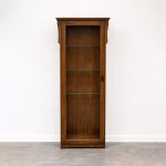 Mission Solid Wood Curio | Handcrafted Display Cabinet 01-02