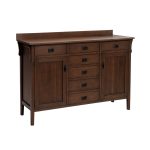 Mission Solid Wood Sideboard | Handcrafted Custom Mission Sideboard 00-01
