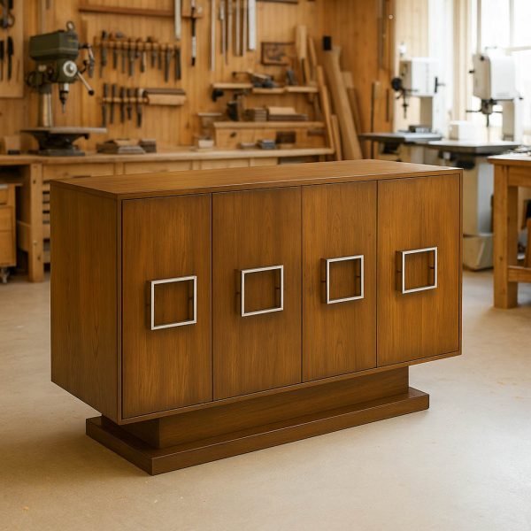 Modern Solid Wood Buffet | Handcrafted Custom Sideboard 00-00