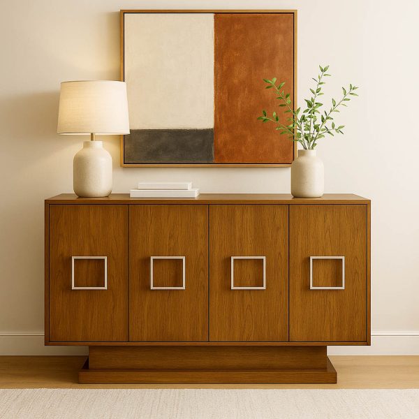 Modern Solid Wood Buffet | Handcrafted Custom Sideboard 00-03