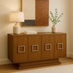 Modern Solid Wood Buffet | Handcrafted Custom Sideboard 00-04