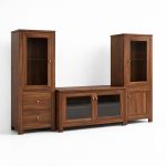 Newport Solid Wood TV Wall Unit | Handcrafted Media Center 00-03