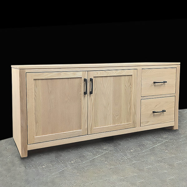 Newport Modern Tv Table | Solid Wood Tv Unit 01-01