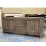 Newport solid wood Modern Tv table-0