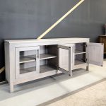 Newport Modern TV Table | Solid Wood Entertainment Media Console 02-02