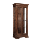 Phillipe Solid Wood Curio | Custom Display Cabinet 00-01