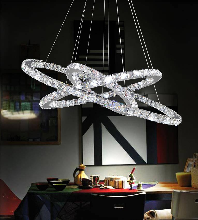 Ring LED chandelier-light
