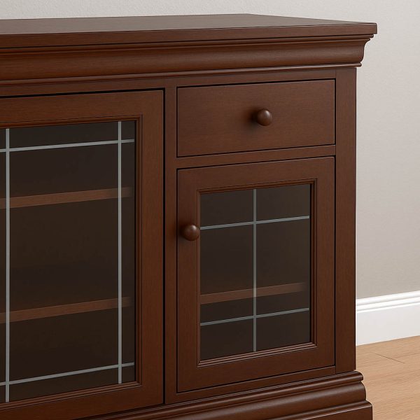 Royal Solid Wood Classic Buffet | Handcrafted Custom Sideboard 00-06