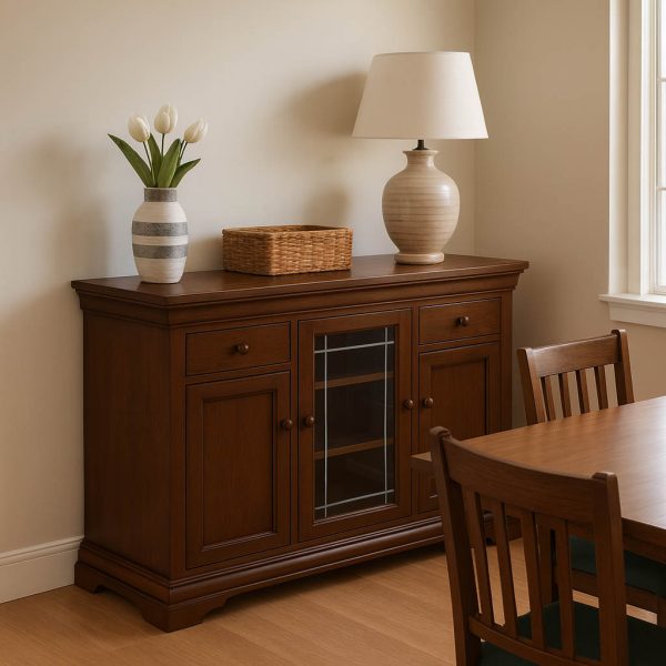 Royal Solid Wood Classic Buffet | Handcrafted Custom Sideboard 01-01