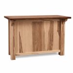 Rustic Solid Wood Kitchen Island | Handmade Bar Island 00-02