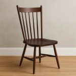 Rustic Farmhouse Solid Wood Chair | Handcrafted Dining Chair 00-02
