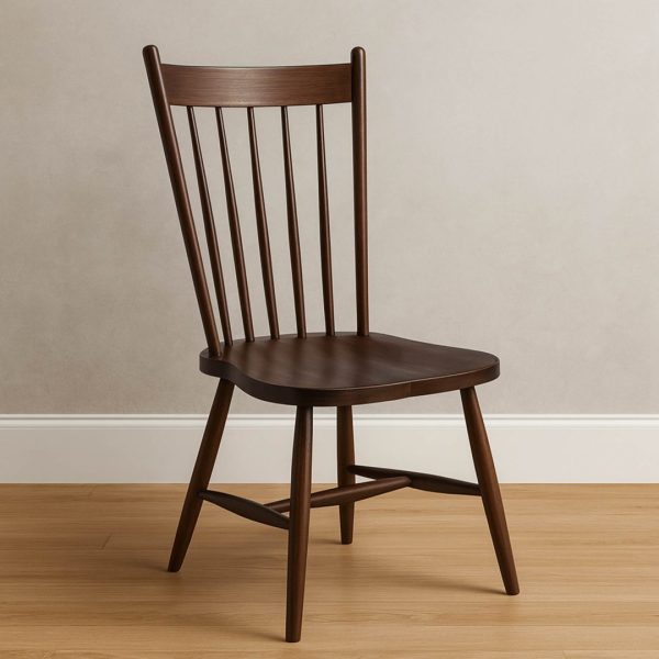 Rustic Farmhouse Solid Wood Chair | Handcrafted Dining Chair 00-02