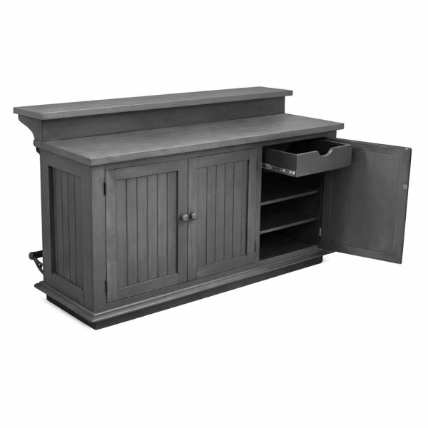 Simplicity Solid Wood Bar Island | Custom Kitchen Island 00-04