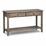 Thornbury Solid Wood Console Table | Handcrafted Custom Sofa Table 00-01