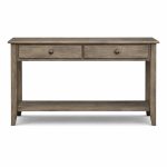 Thornbury Solid Wood Console Table | Handcrafted Custom Sofa Table 00-02