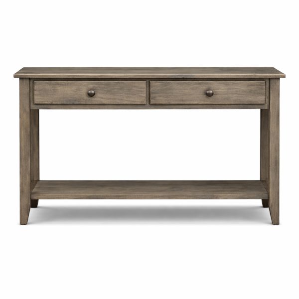 Thornbury Solid Wood Console Table | Handcrafted Custom Sofa Table 00-02