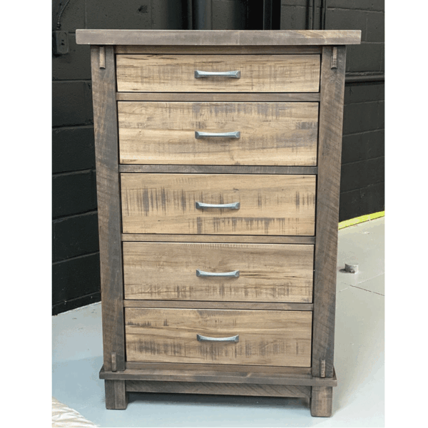 Rustic Solid Wood Chest-02-01
