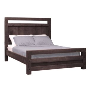 timber solid wood rustic bed