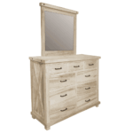 solid wood Truss Bedroom Set