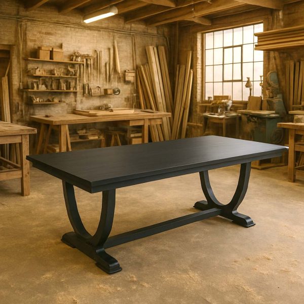 Versailles Solid Wood Pedestal Table 01-01