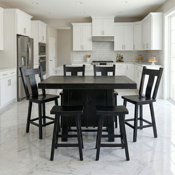 Yukon Solid Wood Kitchen Island | Custom Handcrafted Island 01-01