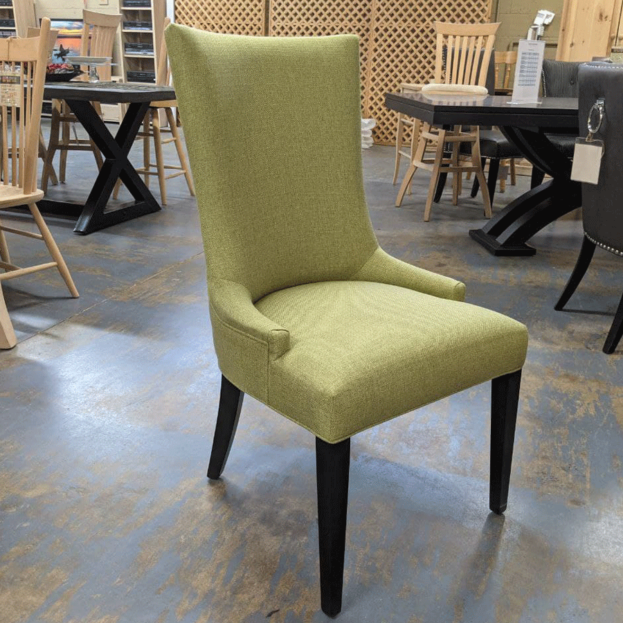 Accent Upholstery Chair -solid wood handcrafted-02