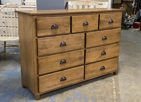 Brown Maple Marco Dresser-1 Marco Solid Wood Dresser-03